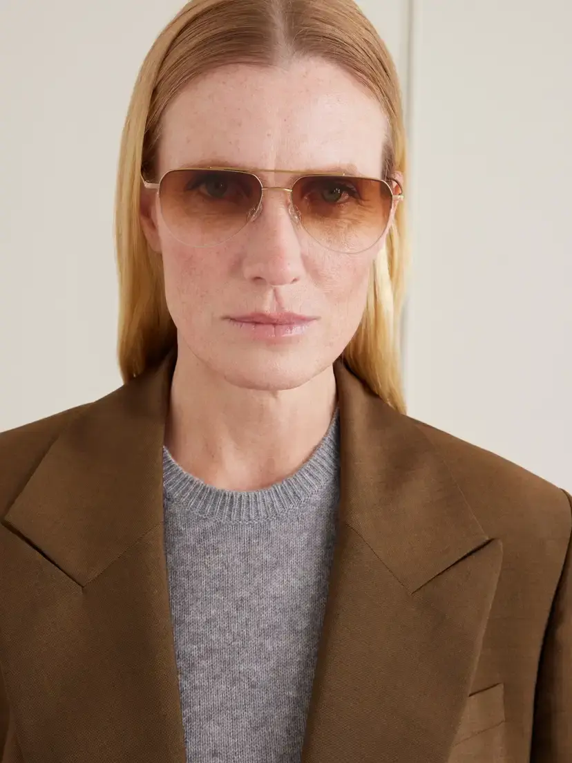 BARTON PERREIRA Mcnair Aviator-style Metal Sunglasses | Thumbnail 2 BARTON PERREIRA Mcnair Aviator-style Metal Sunglasses | Thumbnail 2