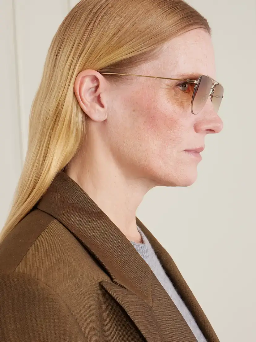 BARTON PERREIRA Mcnair Aviator-style Metal Sunglasses | Thumbnail 5 BARTON PERREIRA Mcnair Aviator-style Metal Sunglasses | Thumbnail 5