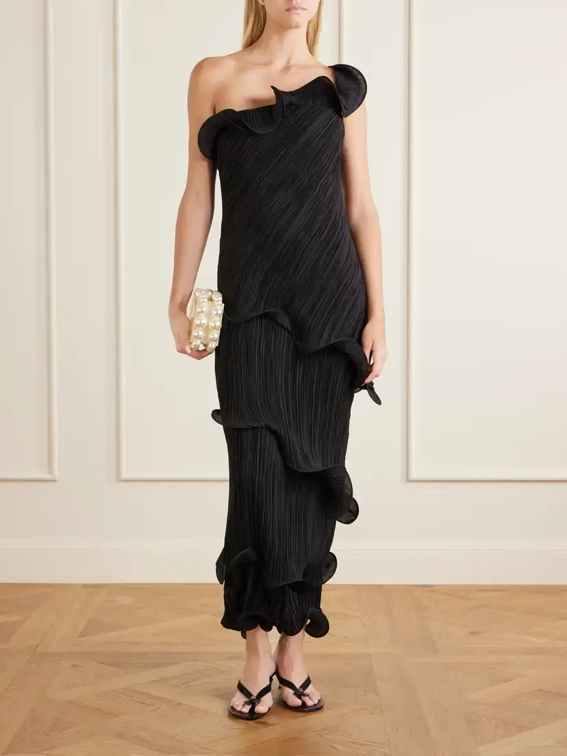 Cult Gaia Payton Cloqué Gown | Thumbnail 2 Cult Gaia Payton Cloqué Gown | Thumbnail 2