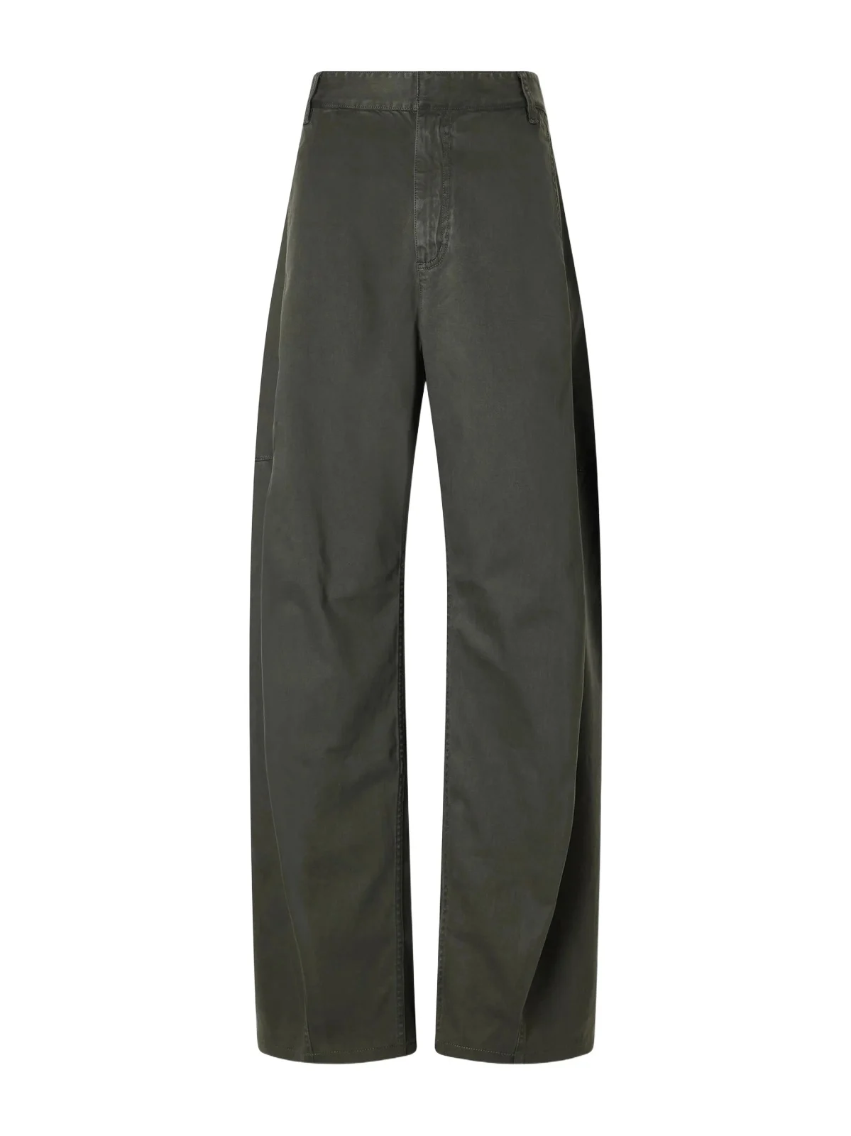 Tibi Reactive Garment-dyed Lyocell-blend Twill Wide-leg Pants