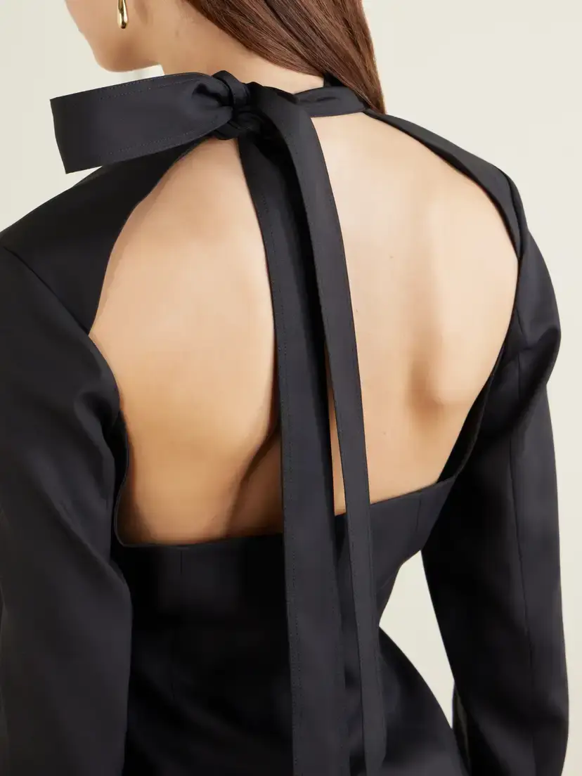 Heirlome Yasmin Silk-twill Blouse | Thumbnail 5