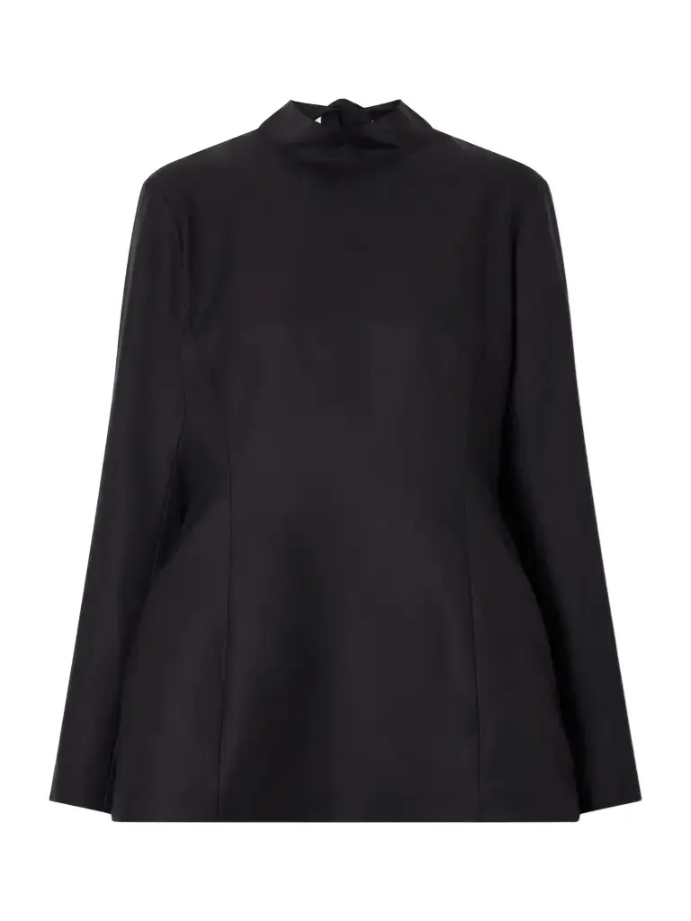 Heirlome Yasmin Silk-twill Blouse | Image 1 Heirlome Yasmin Silk-twill Blouse | Image 1