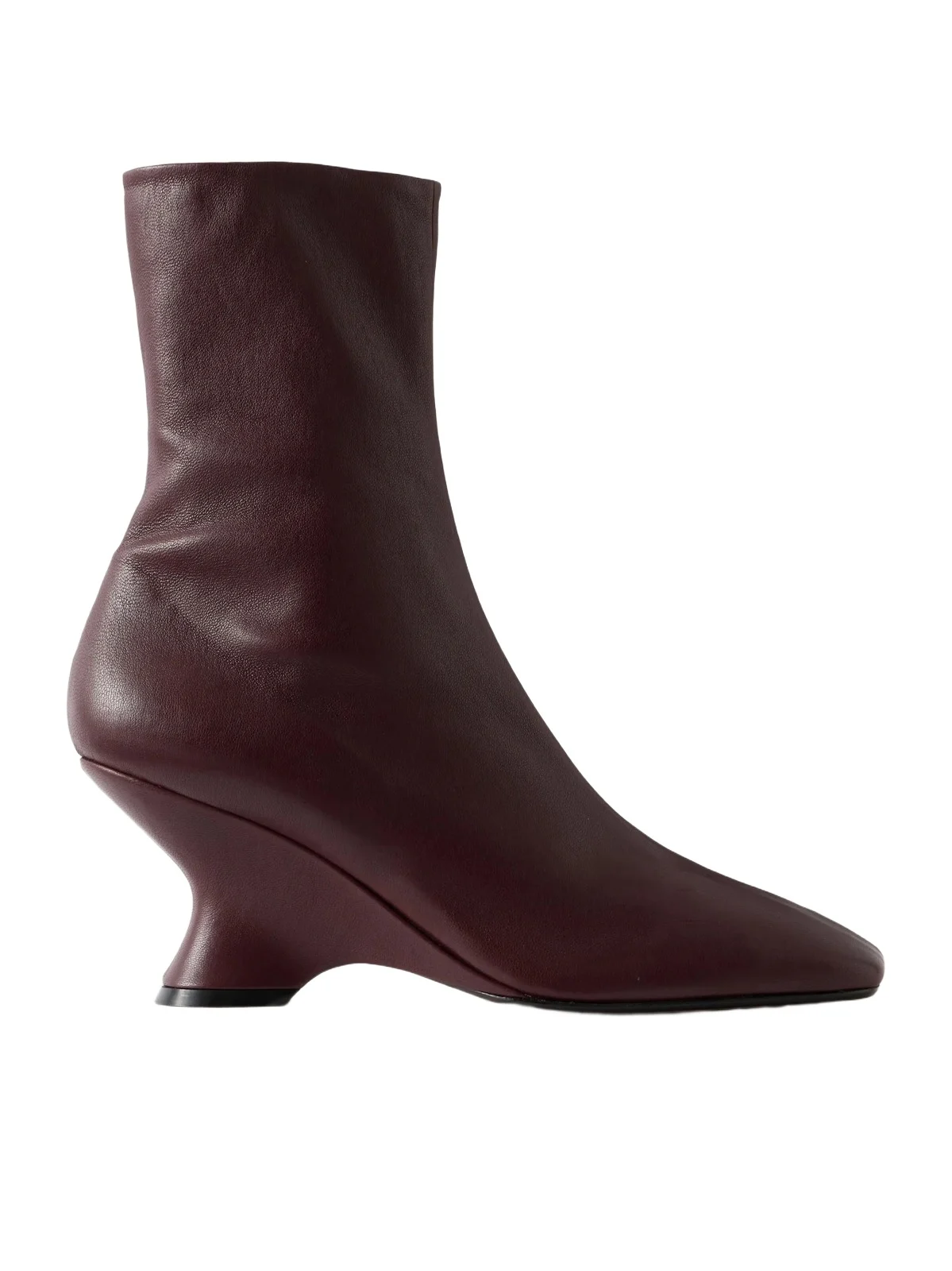 Leather Wedge Ankle Boots Leather Wedge Ankle Boots
