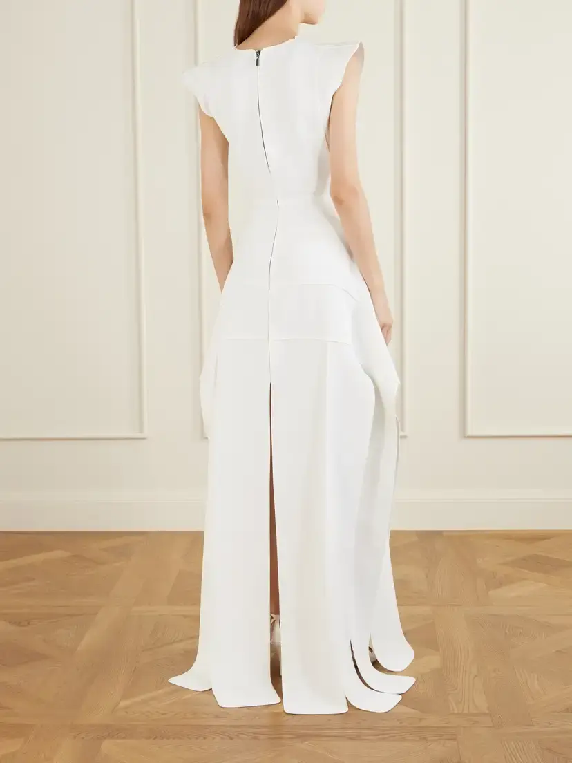 Maticevski Acumen Paneled Crepe Gown | Thumbnail 3 Maticevski Acumen Paneled Crepe Gown | Thumbnail 3