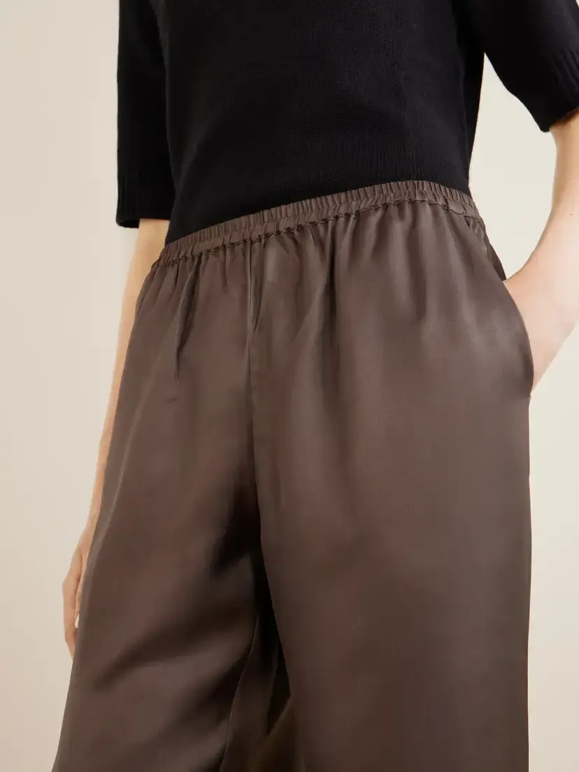 Loulou de Saison Alera Silk Wide-leg Pants | Thumbnail 5 Loulou de Saison Alera Silk Wide-leg Pants | Thumbnail 5
