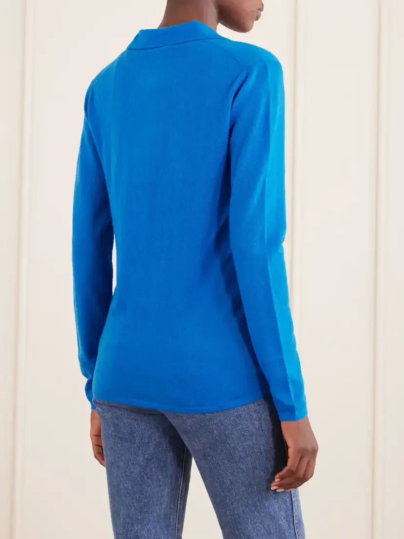 Tibi Wool-blend Knit Polo Sweater | Thumbnail 4 Tibi Wool-blend Knit Polo Sweater | Thumbnail 4