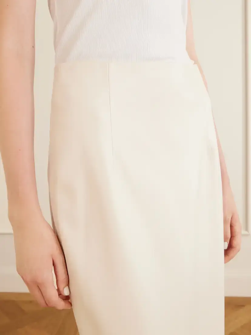Loulou de Saison Inga Paneled Leather Midi Skirt | Thumbnail 5 Loulou de Saison Inga Paneled Leather Midi Skirt | Thumbnail 5