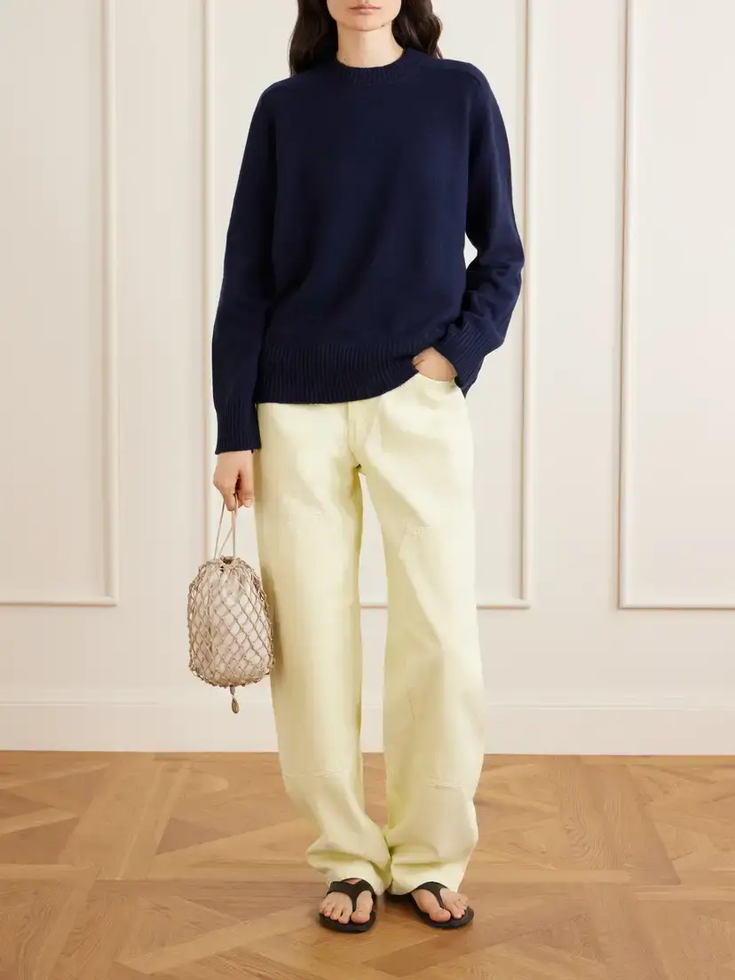 Loulou de Saison Baltra Cashmere Sweater | Thumbnail 2 Loulou de Saison Baltra Cashmere Sweater | Thumbnail 2