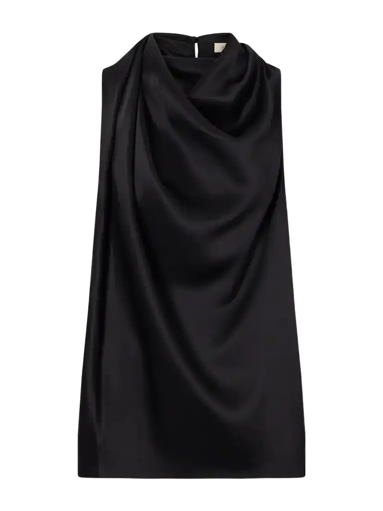 Heirlome Kate Draped Silk-satin Top | Image 1 Heirlome Kate Draped Silk-satin Top | Image 1