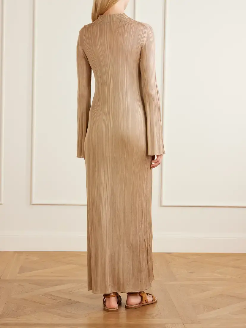 Gabriela Hearst Atira Silk-knitted Maxi Dress | Thumbnail 3 Gabriela Hearst Atira Silk-knitted Maxi Dress | Thumbnail 3