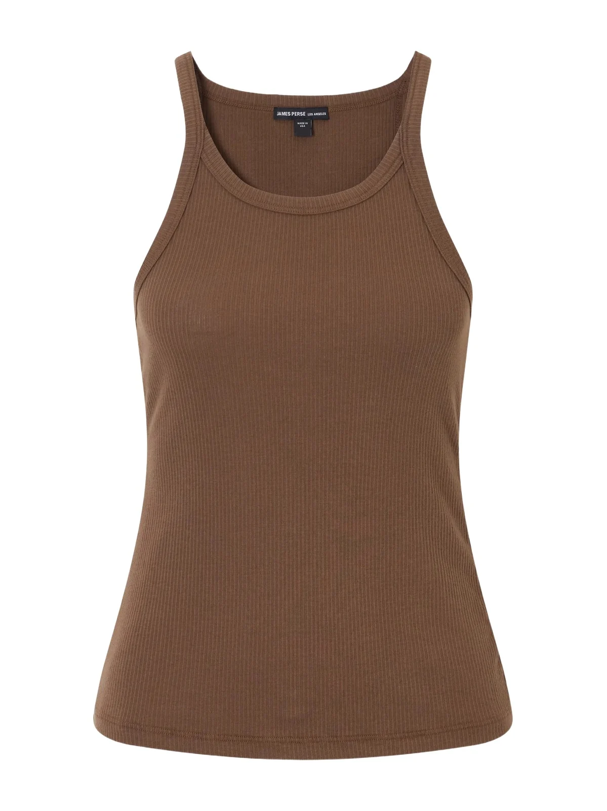 James Perse Ribbed Cotton-blend Tank