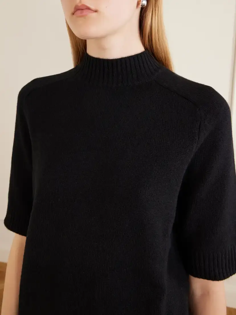 Loulou de Saison Ruth Ribbed Cashmere Sweater | Thumbnail 5 Loulou de Saison Ruth Ribbed Cashmere Sweater | Thumbnail 5