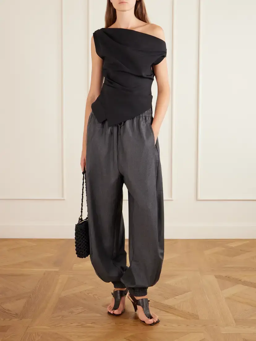 RÓHE Virgin Wool Wide-leg Balloon Pants | Thumbnail 2 RÓHE Virgin Wool Wide-leg Balloon Pants | Thumbnail 2