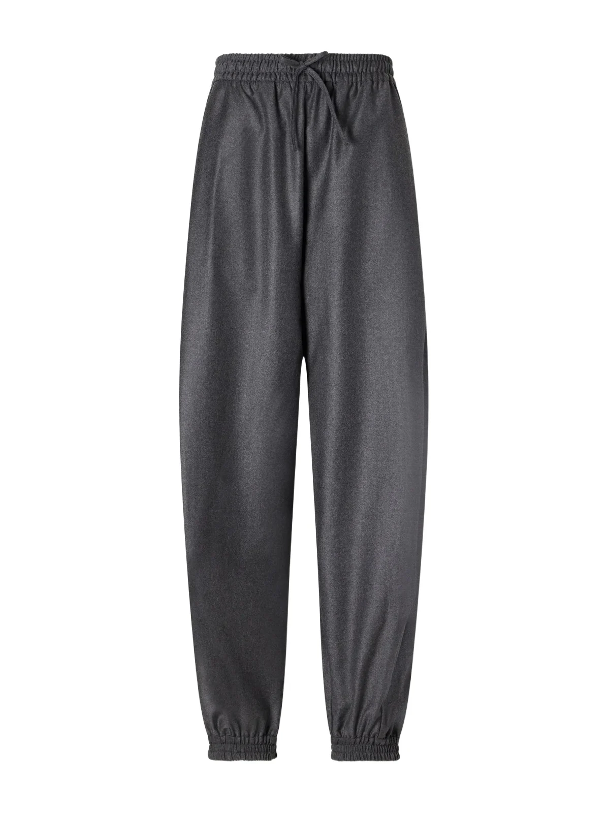 Virgin Wool Wide-leg Balloon Pants