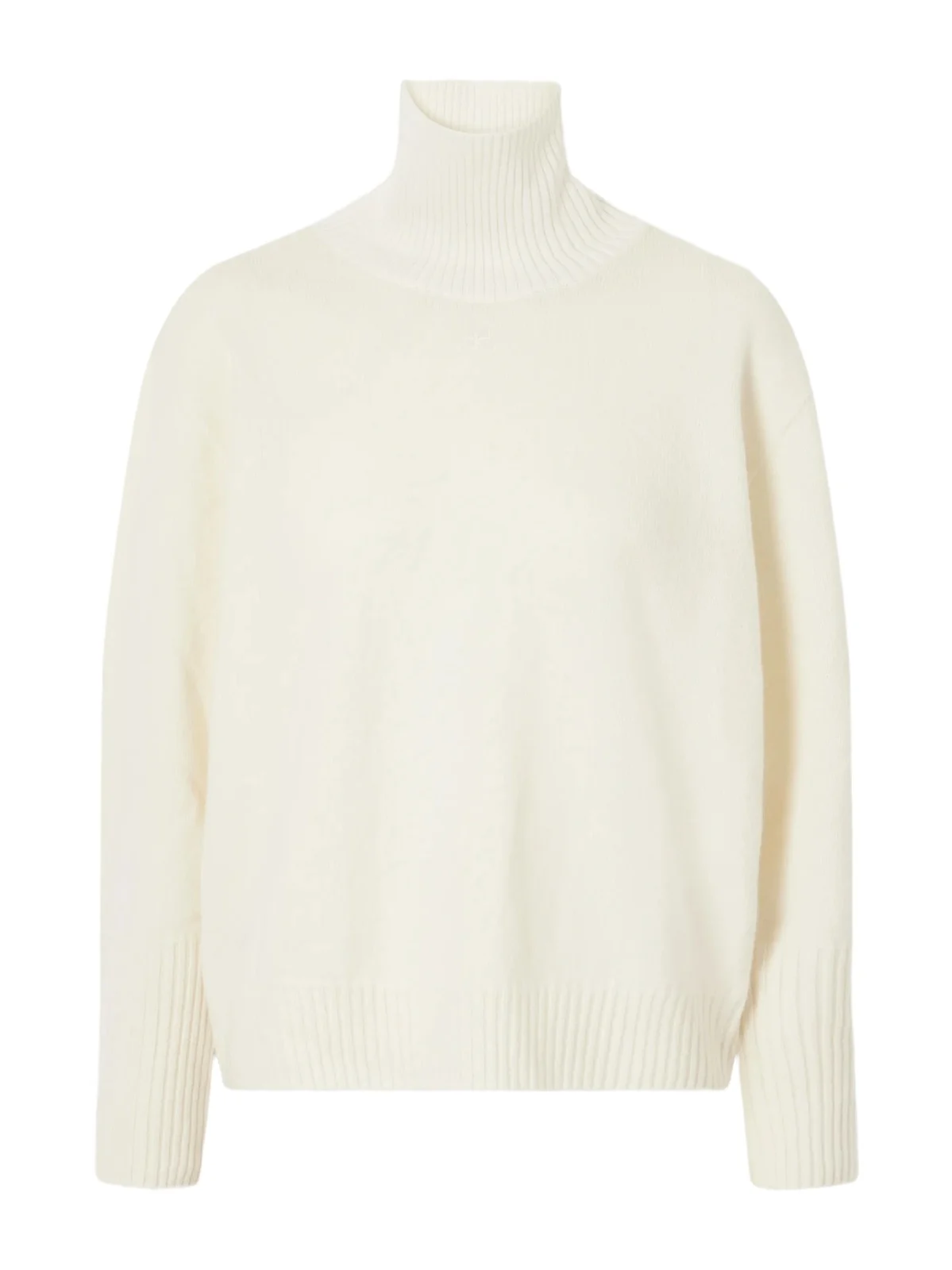 Logo-embroidered Ribbed-knit Wool Sweater