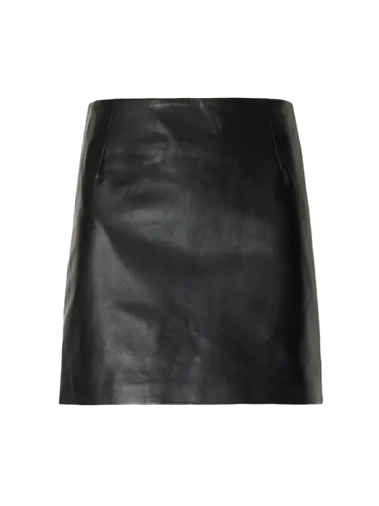 Blazé Milano Leather Mini Skirt | Image 1 Blazé Milano Leather Mini Skirt | Image 1