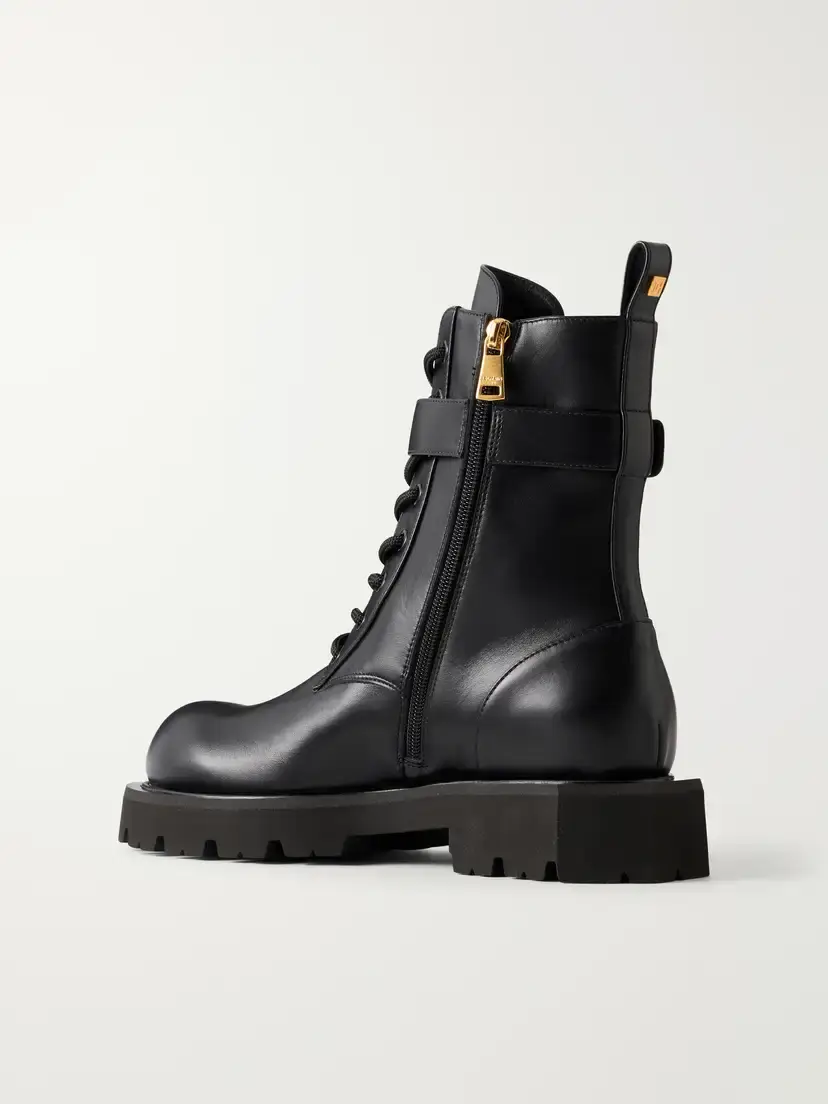 Balmain Anthem Belt-detailed Leather Ankle Boots | Thumbnail 3 Balmain Anthem Belt-detailed Leather Ankle Boots | Thumbnail 3