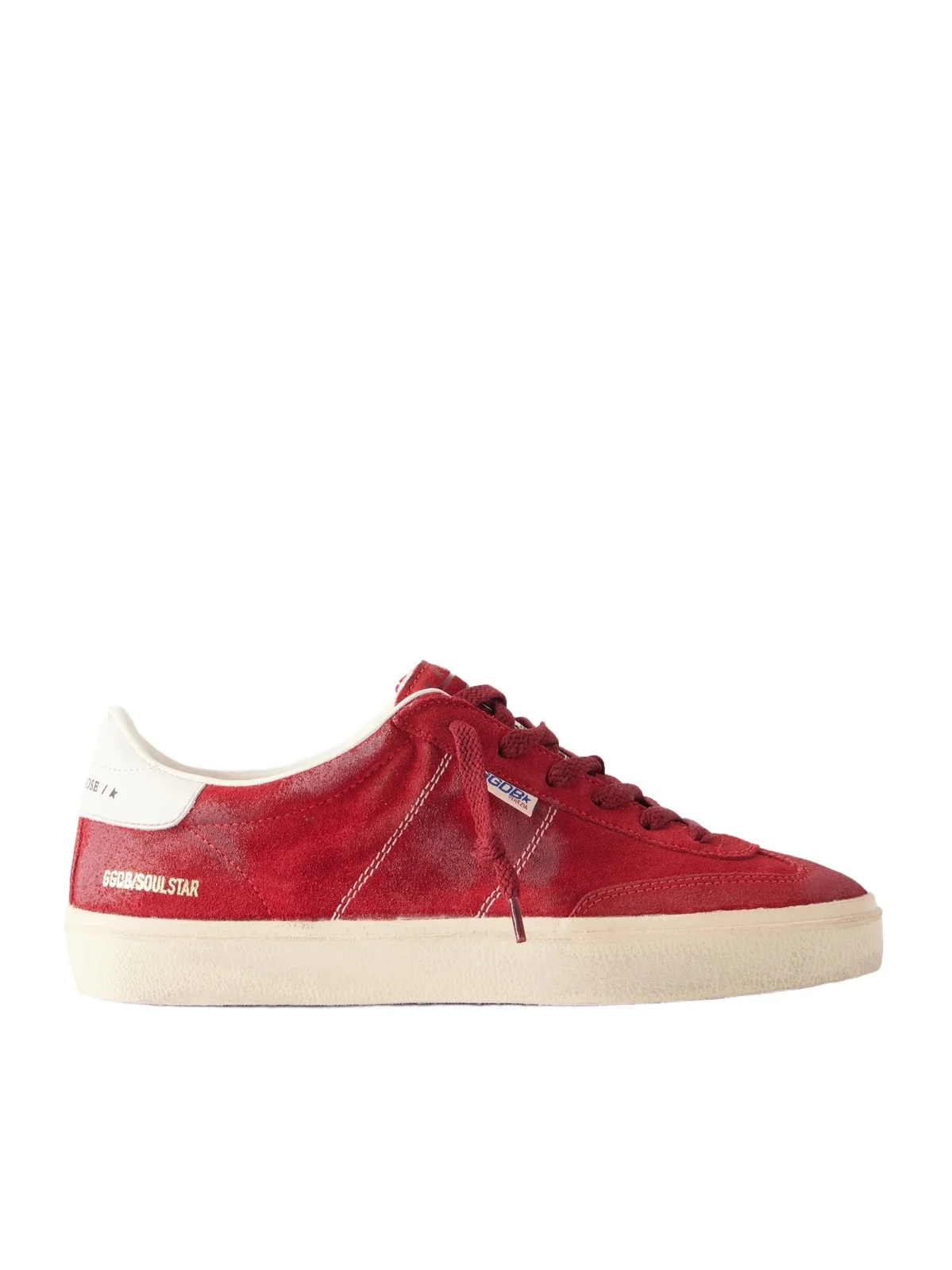 Soul-star Leather-trimmed Suede Sneakers