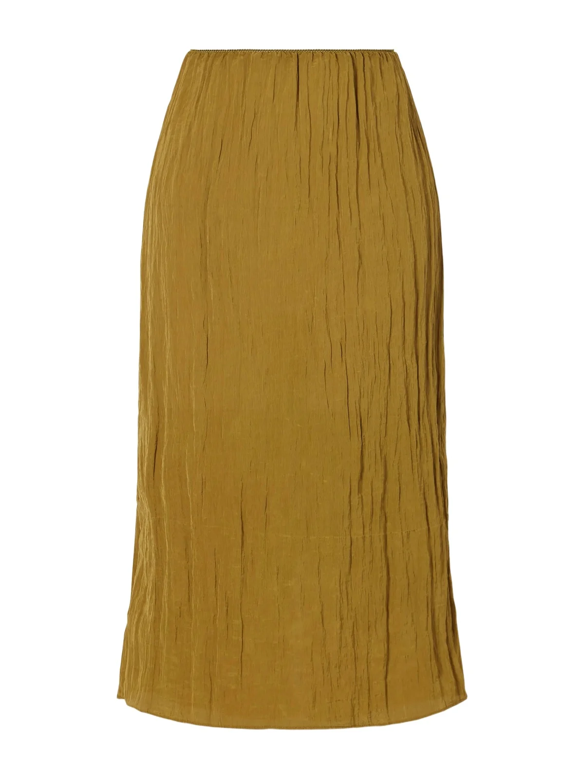 Crinkle Charmeuse Midi Skirt Crinkle Charmeuse Midi Skirt