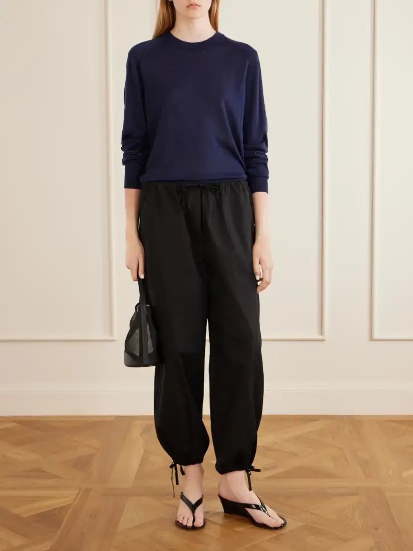 Loulou de Saison Ditto Ribbed Cashmere Sweater | Thumbnail 2 Loulou de Saison Ditto Ribbed Cashmere Sweater | Thumbnail 2