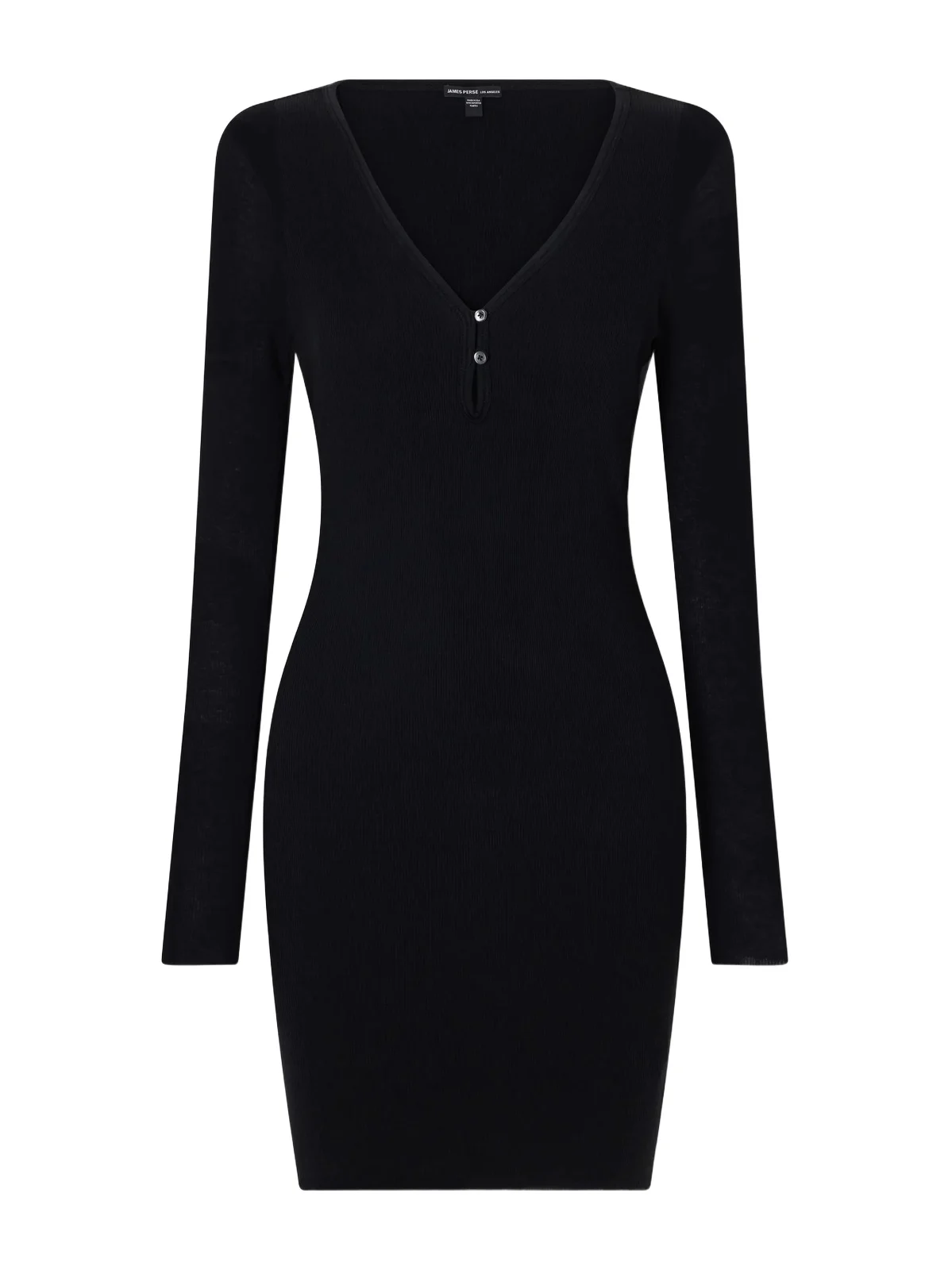 James Perse Ribbed Cotton And Cashmere-blend Mini Dress