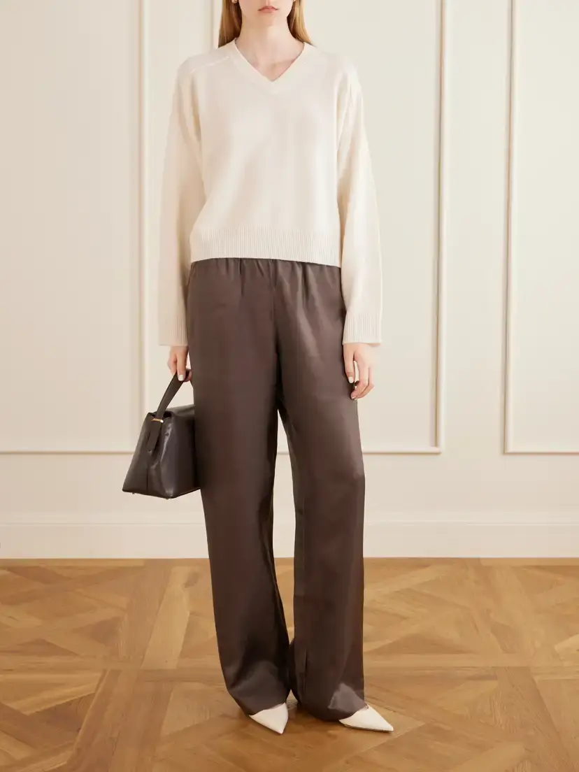 Loulou de Saison Anzor Cashmere Sweater | Thumbnail 2