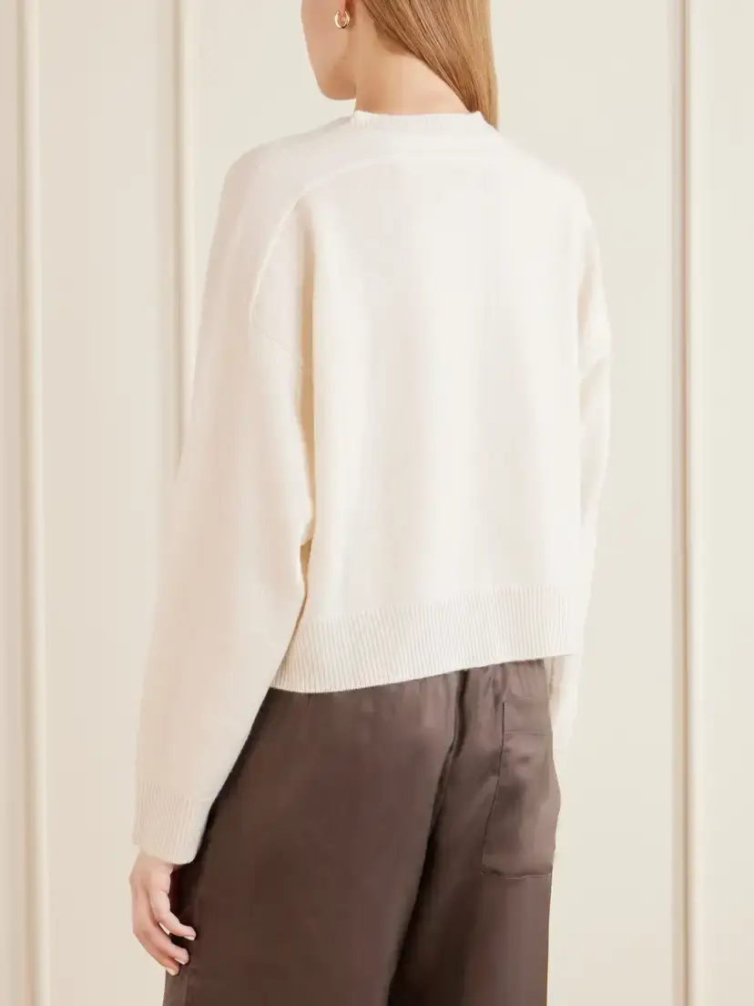 Loulou de Saison Anzor Cashmere Sweater | Thumbnail 4