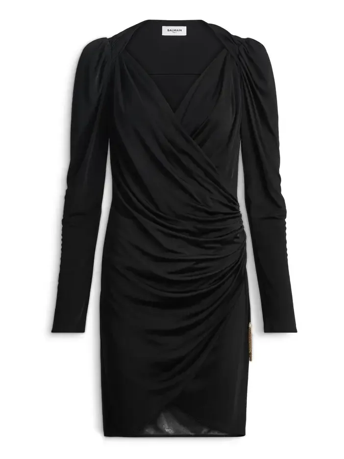 Draped flowing jersey dress Draped flowing jersey dress