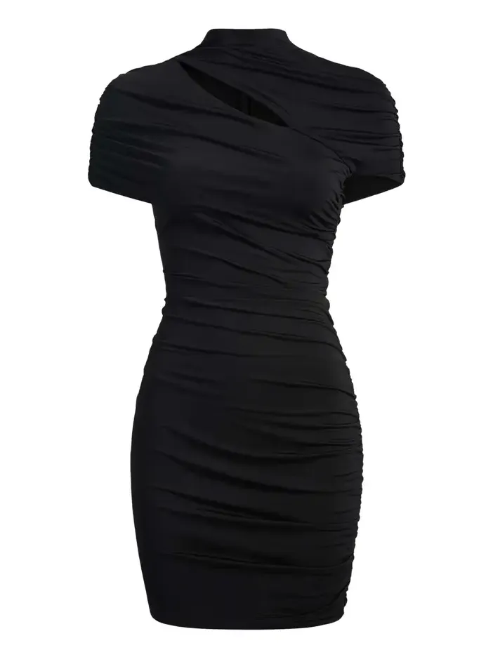 Draped jersey bodycon dress Draped jersey bodycon dress