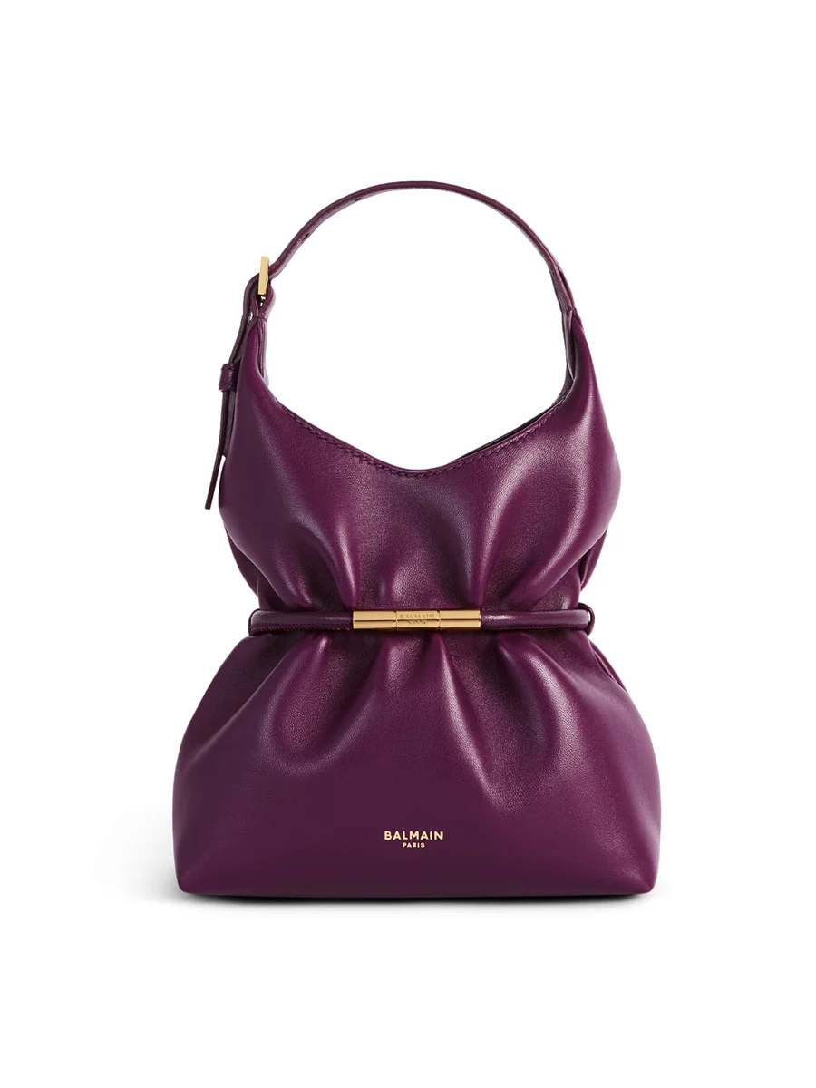 Balmain SPHYNX mini bag in smooth leather