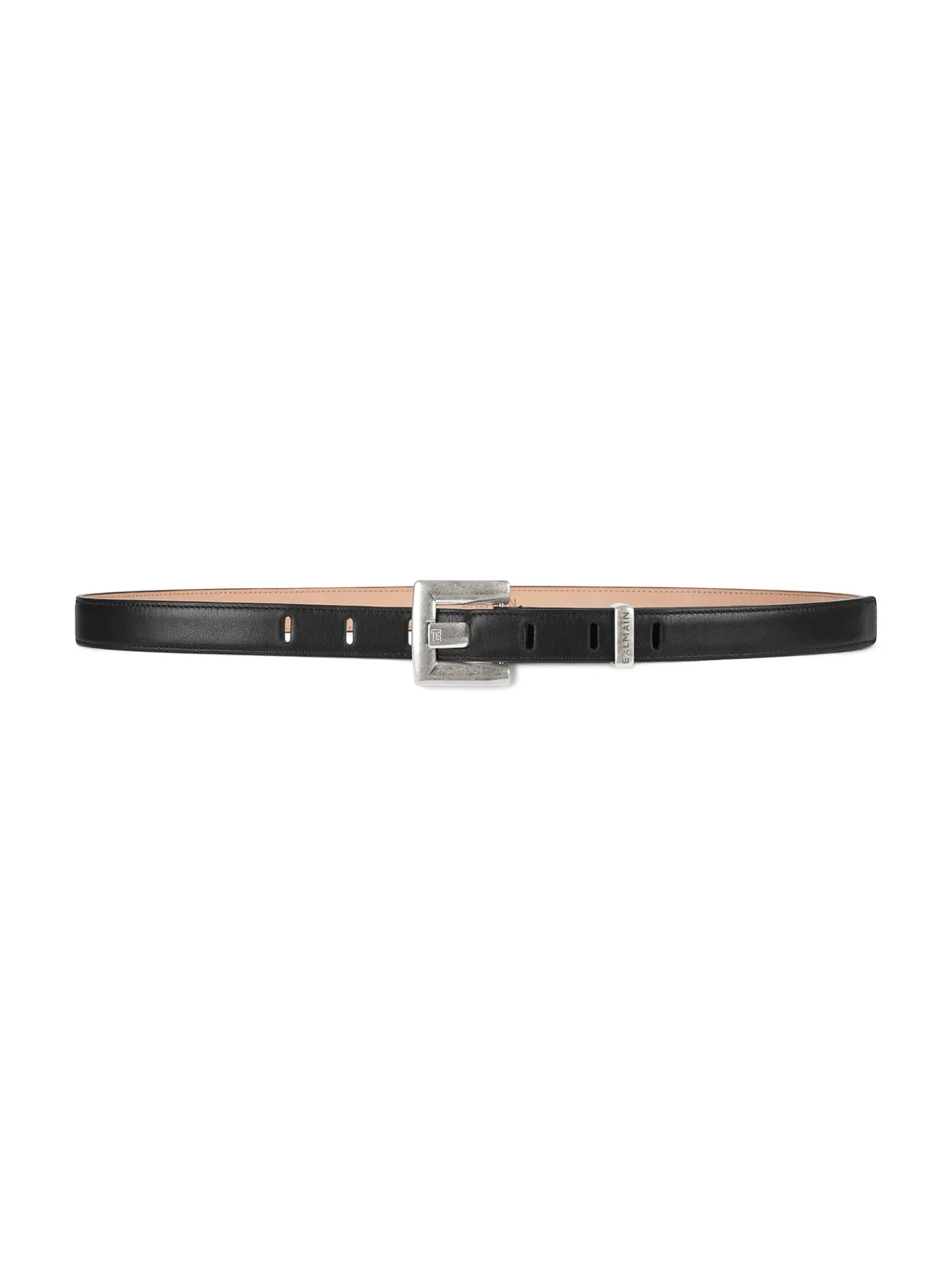 Balmain Anthem smooth leather belt