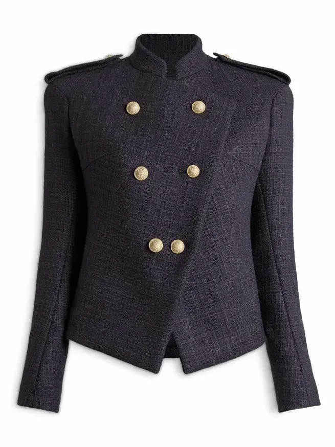 Tweed 6-button jacket Tweed 6-button jacket