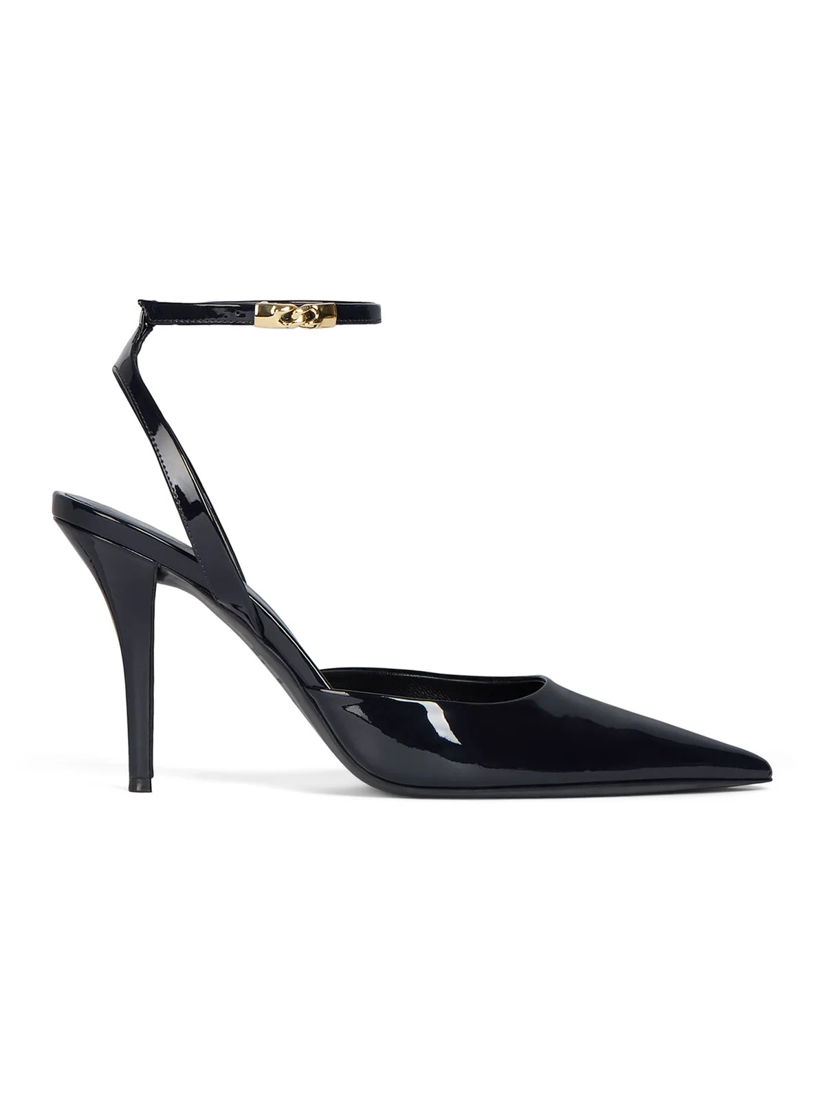 Patent leather strappy pumps Patent leather strappy pumps
