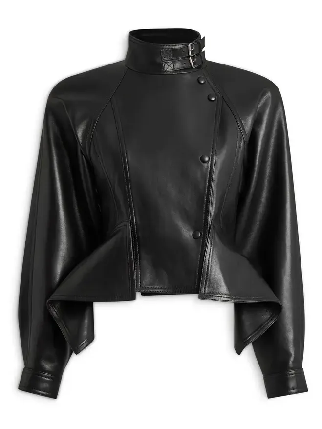 Lambskin signature jacket Lambskin signature jacket