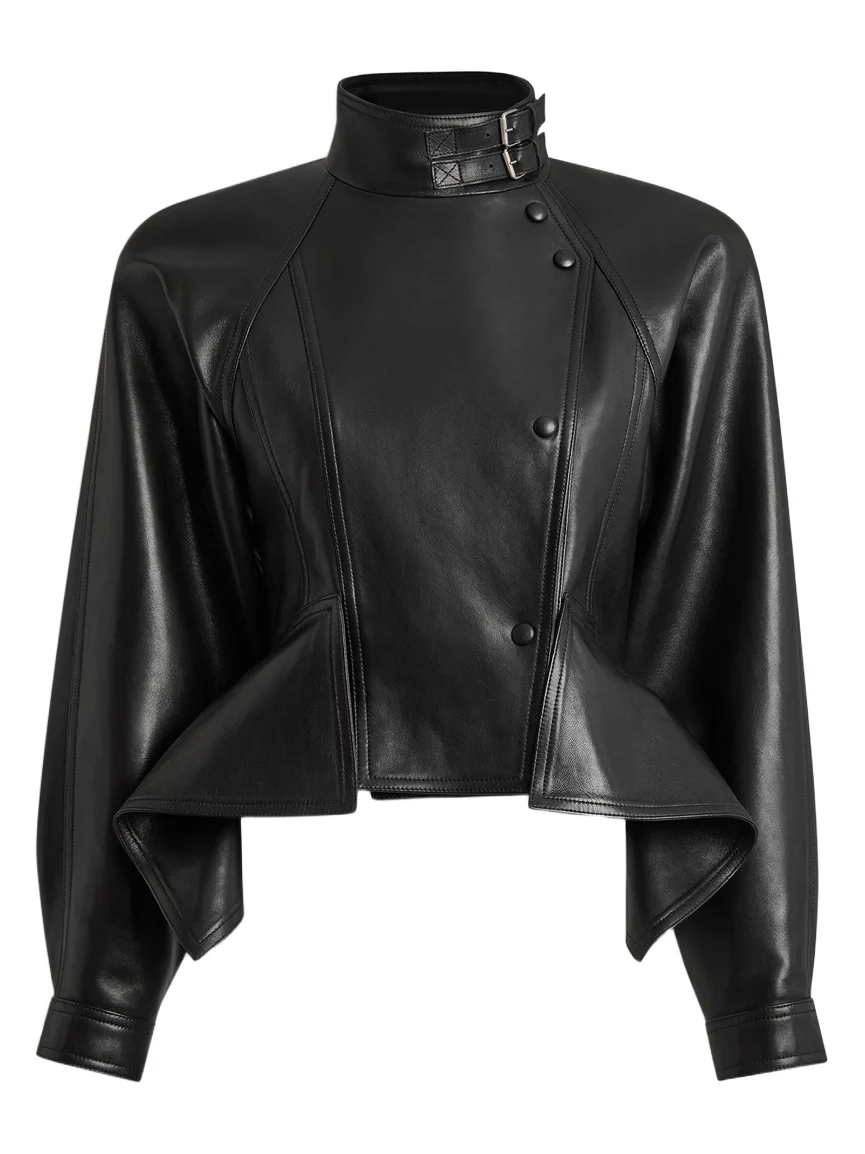Balmain Lambskin signature jacket