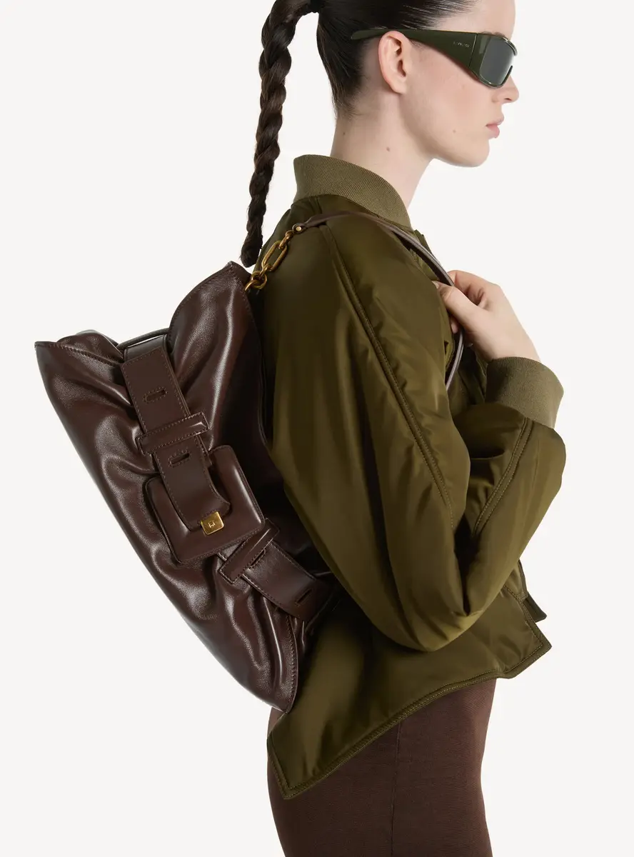Balmain ANTHEM medium bag in smooth leather | Thumbnail 2
