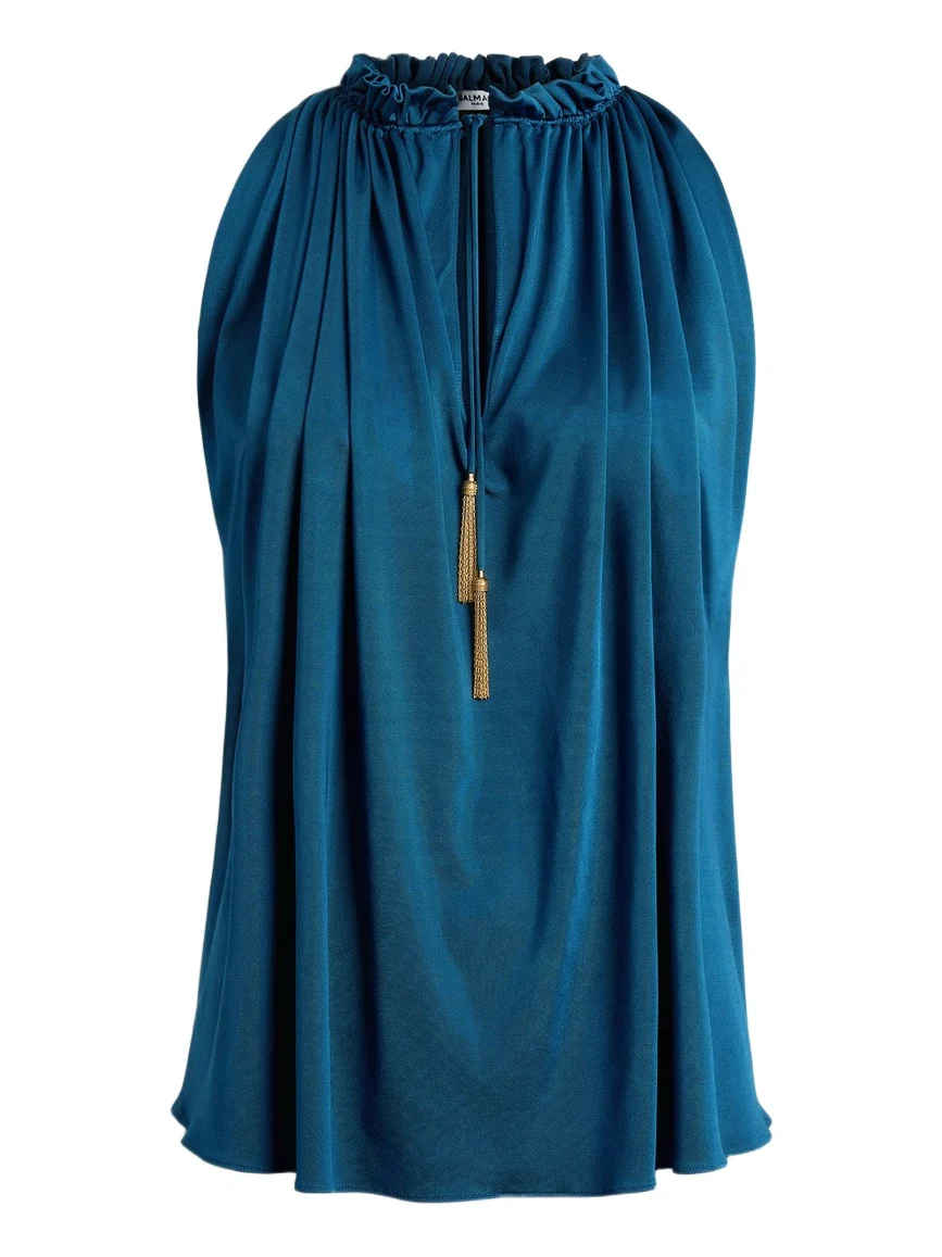 Pleated flowing jersey top Pleated flowing jersey top
