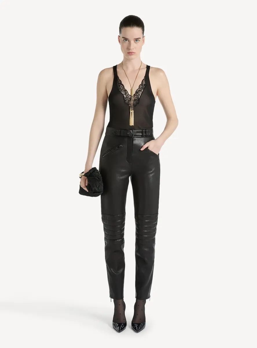 Balmain Knit vest top with lace | Thumbnail 2
