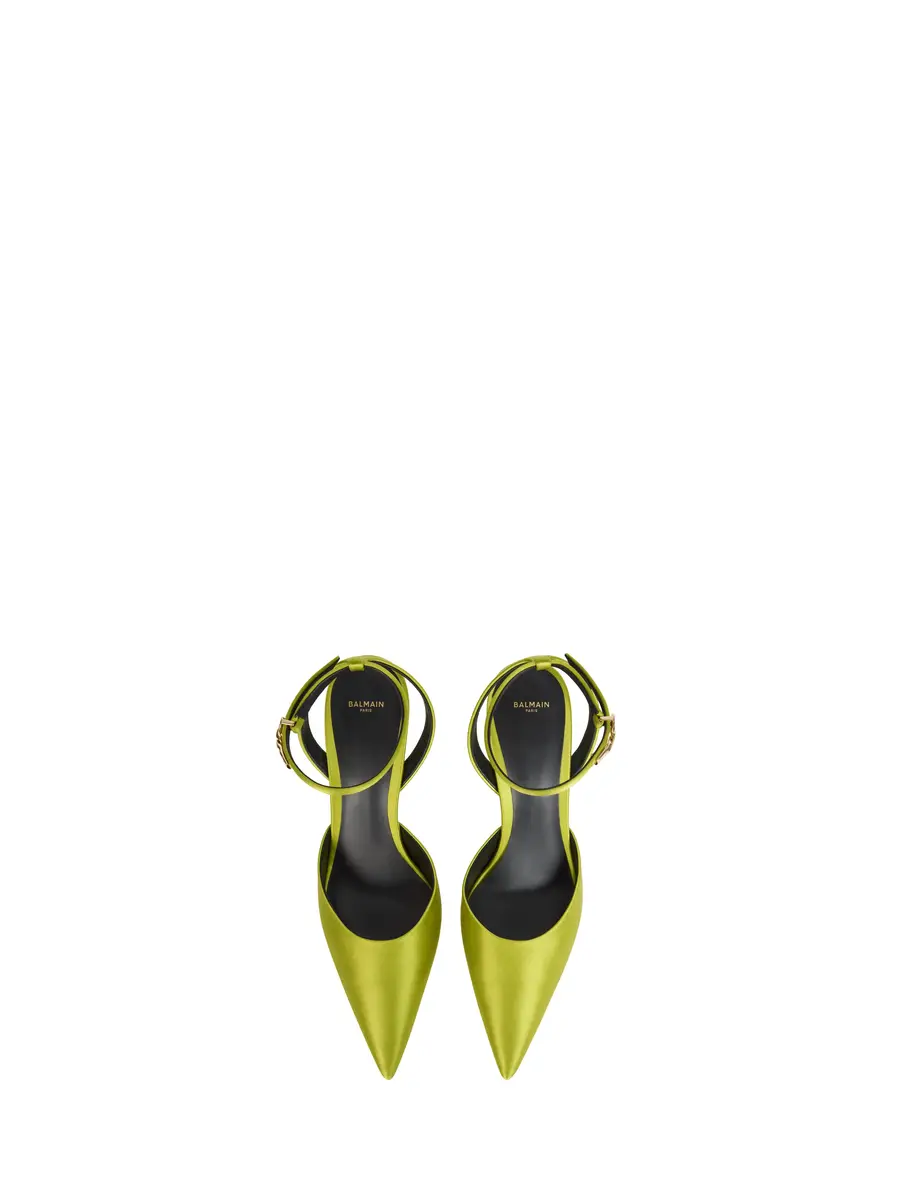 Balmain Satin strappy pumps | Thumbnail 6 Balmain Satin strappy pumps | Thumbnail 6