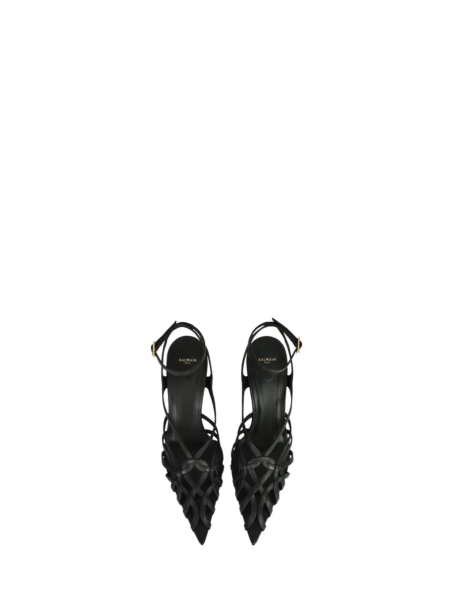 Balmain Smooth leather Cage sandals | Thumbnail 6 Balmain Smooth leather Cage sandals | Thumbnail 6