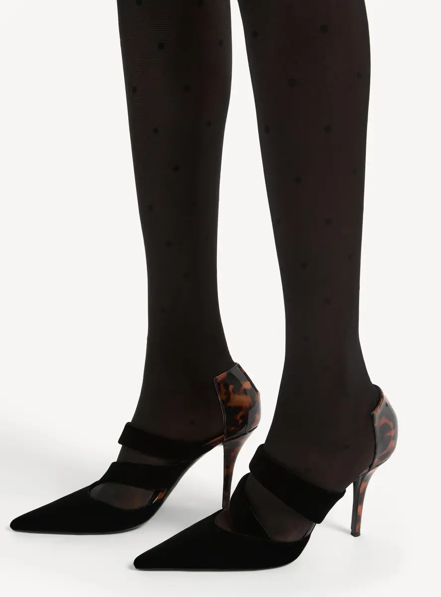 Balmain Velvet and printed patent leather pumps | Thumbnail 2