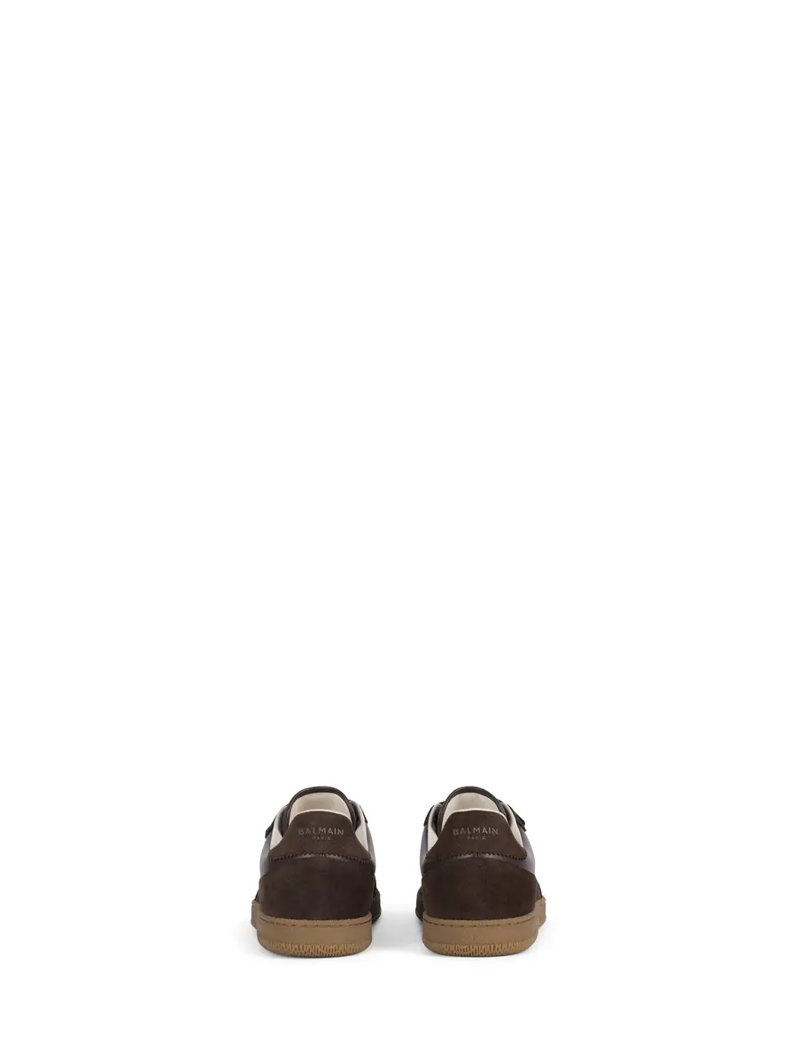Balmain Swan trainers in smooth leather and suede | Thumbnail 4 Balmain Swan trainers in smooth leather and suede | Thumbnail 4