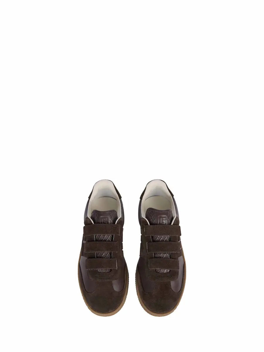 Balmain Swan trainers in smooth leather and suede | Thumbnail 6 Balmain Swan trainers in smooth leather and suede | Thumbnail 6