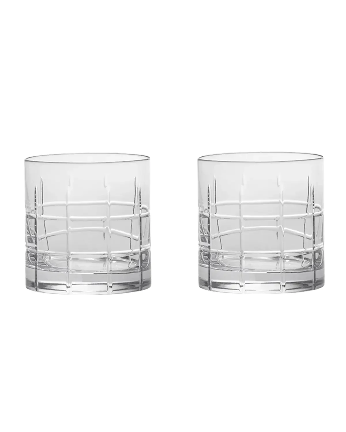 Orrefors Street 8 oz. Old Fashioned Glasses, Set of 2