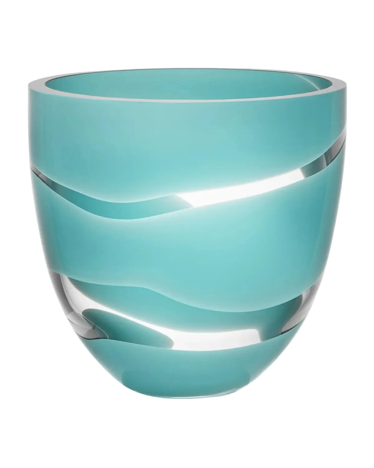 Kosta Boda Nonstop Turquoise Bowl
