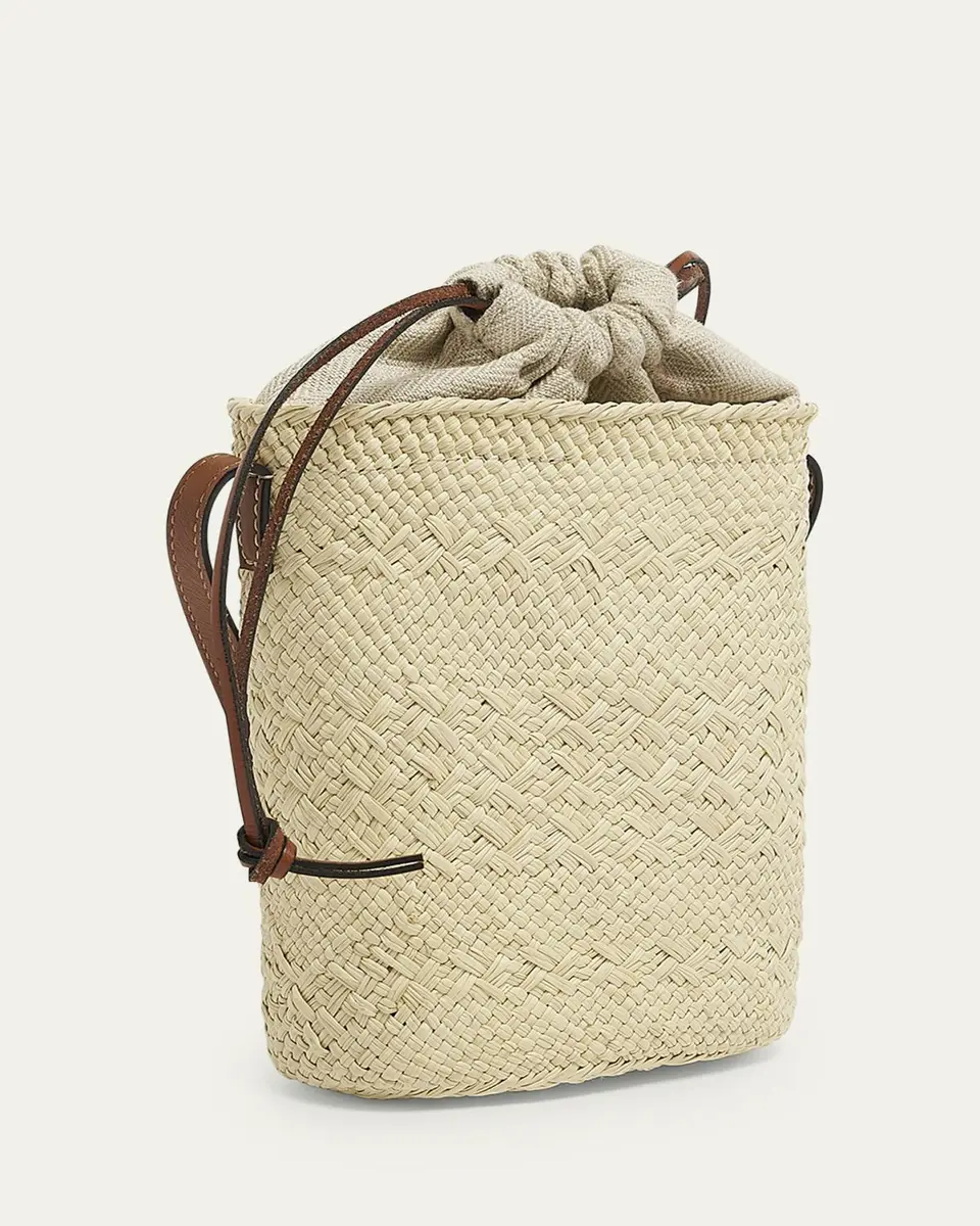 Loewe x Paula's Ibiza Anagram Pocket Crossbody Bag in Iraca Palm | Thumbnail 3 Loewe x Paula's Ibiza Anagram Pocket Crossbody Bag in Iraca Palm | Thumbnail 3