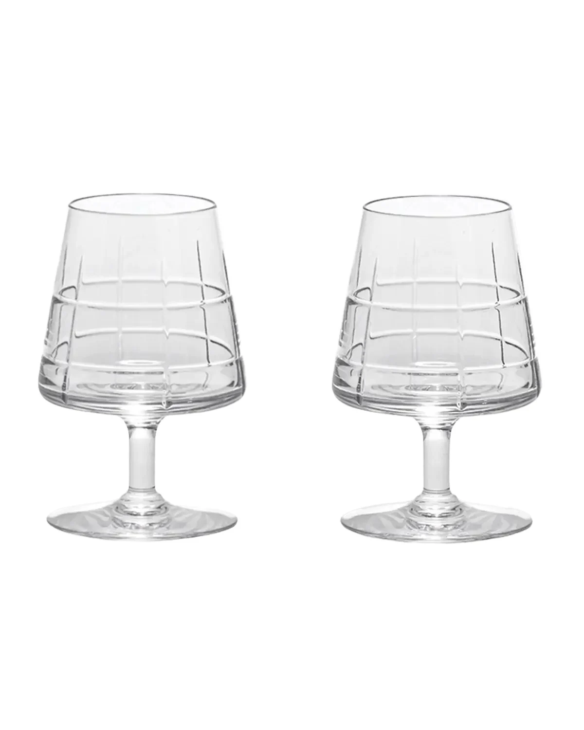 Orrefors Street Cognac Glasses, Set of 2