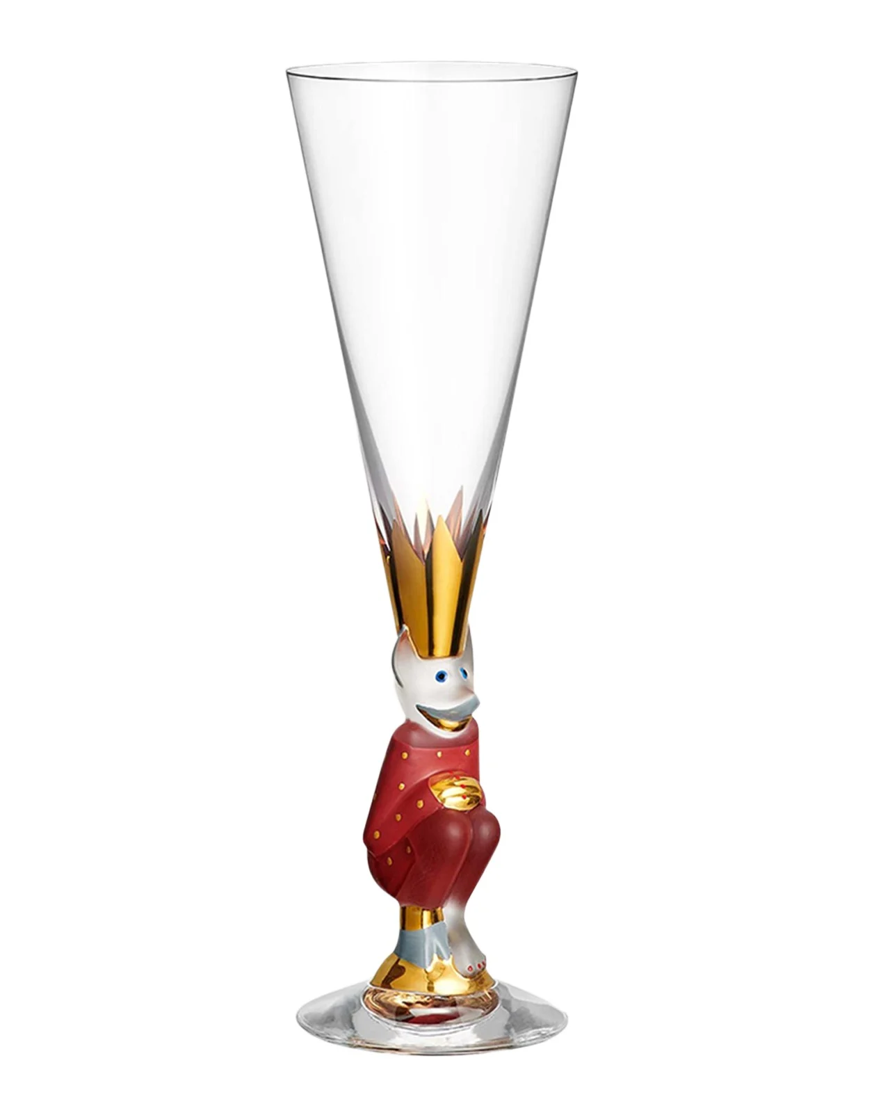 Orrefors Sparkling Devil Champagne Glass