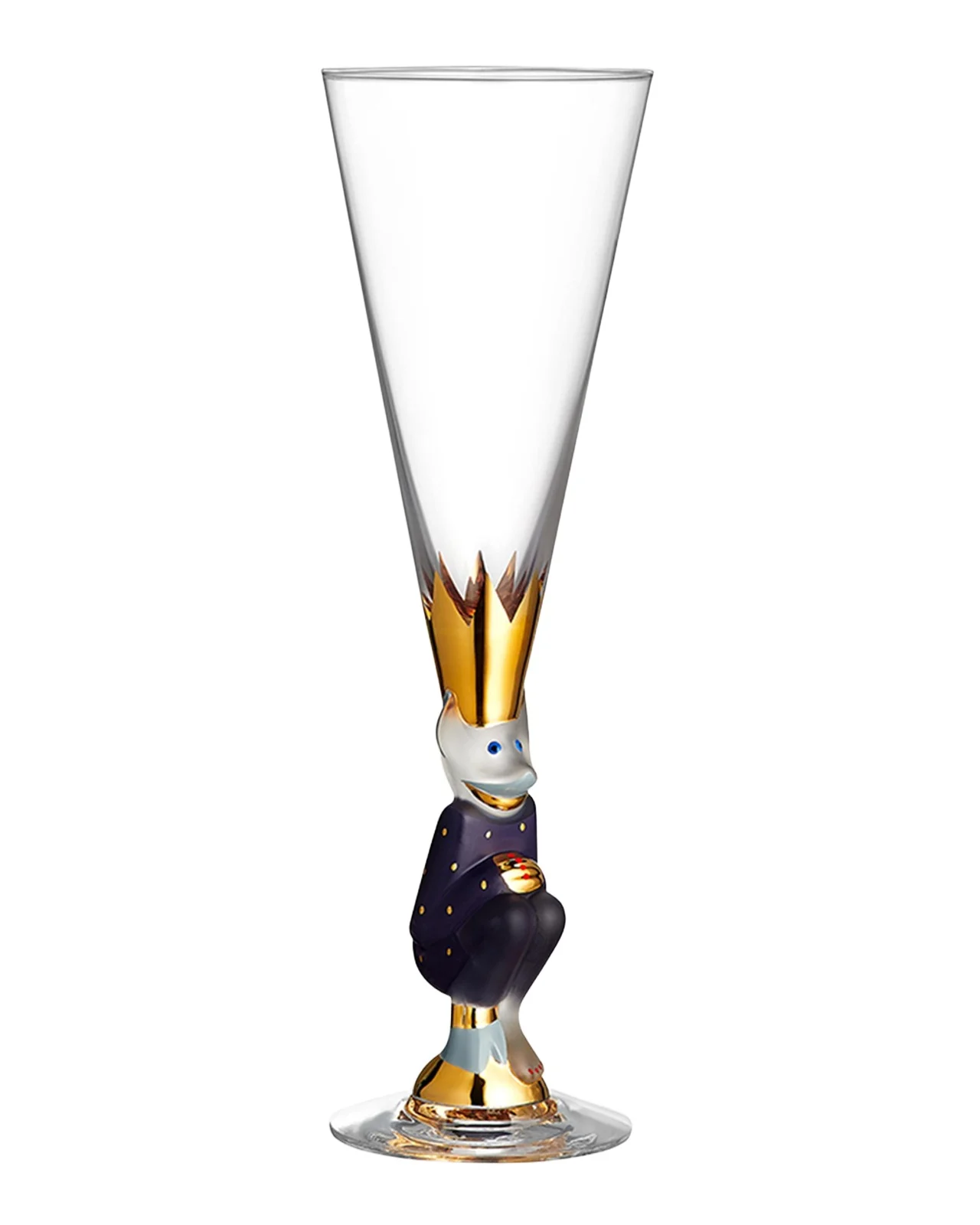 Orrefors Sparkling Devil Champagne Glass
