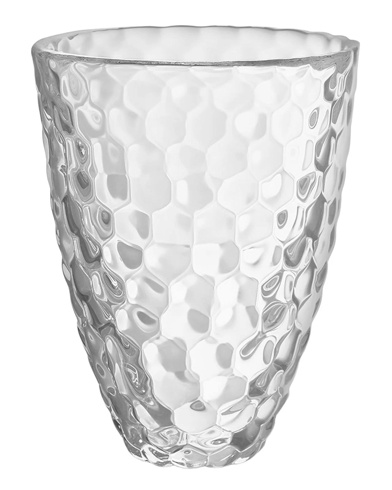Orrefors Raspberry Small Vase, 6.3"